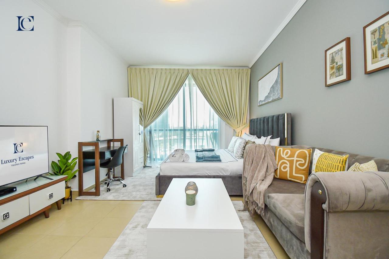 Luxury Escapes - Modern Studio Near Metro In X1 Tower Jlt Dubai Buitenkant foto